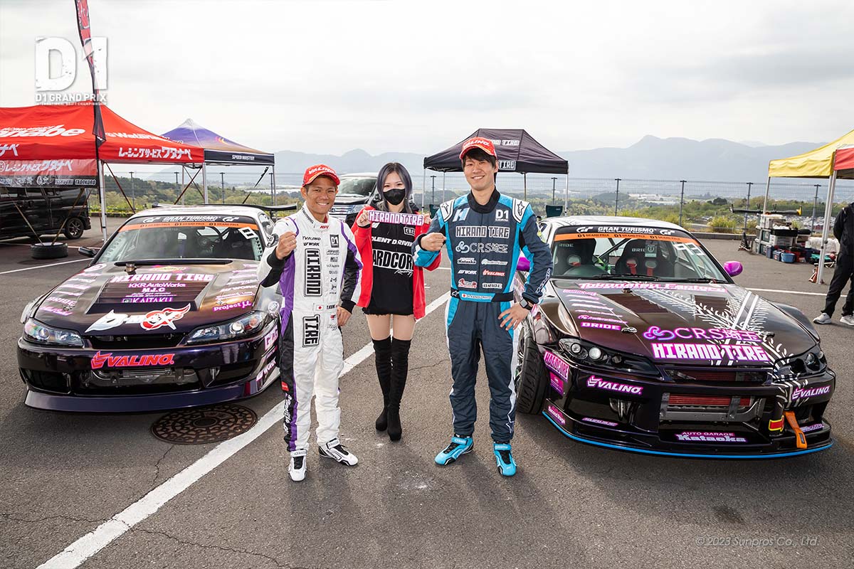 開幕戦情報】チームHIRANO TIREは2名の若手選手で勝負！ – D1 OFFICIAL
