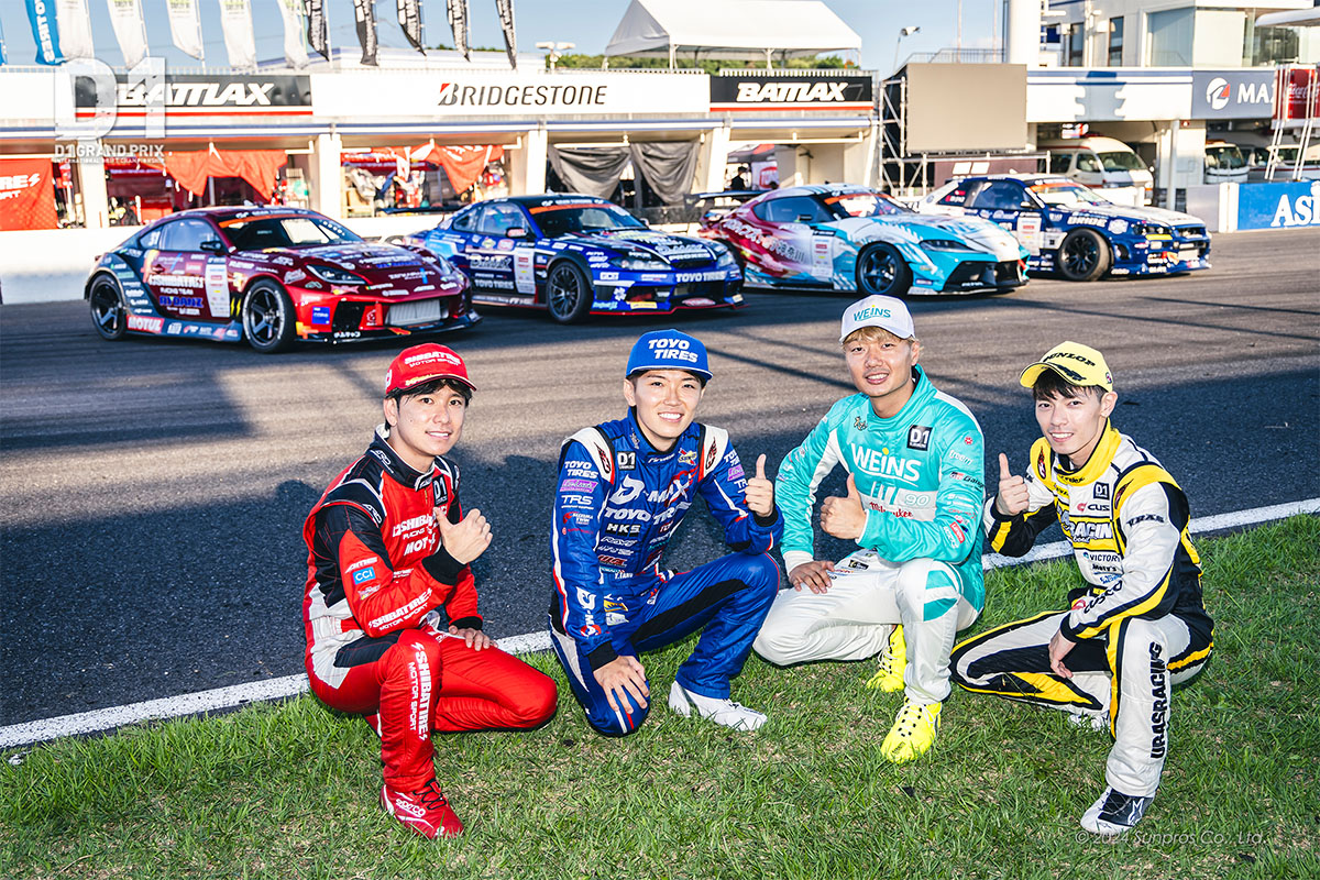 ミレニアル5にエビス戦への意気込みをインタビュー！ – D1 OFFICIAL