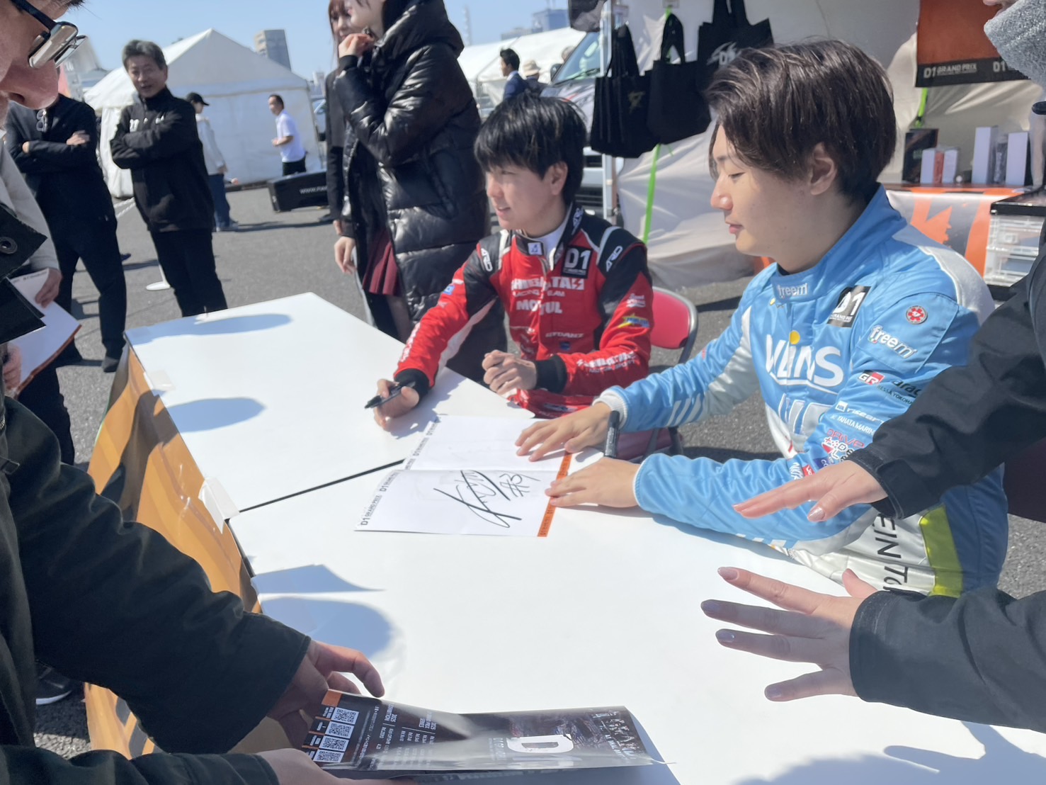 JAFモータースポーツジャパン2025 in 横浜でD1選手大活躍！ – D1